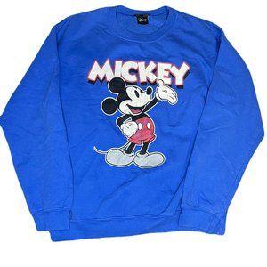 RARE Blue Disney Mickey Mouse Topshop Sweater / Crewneck
